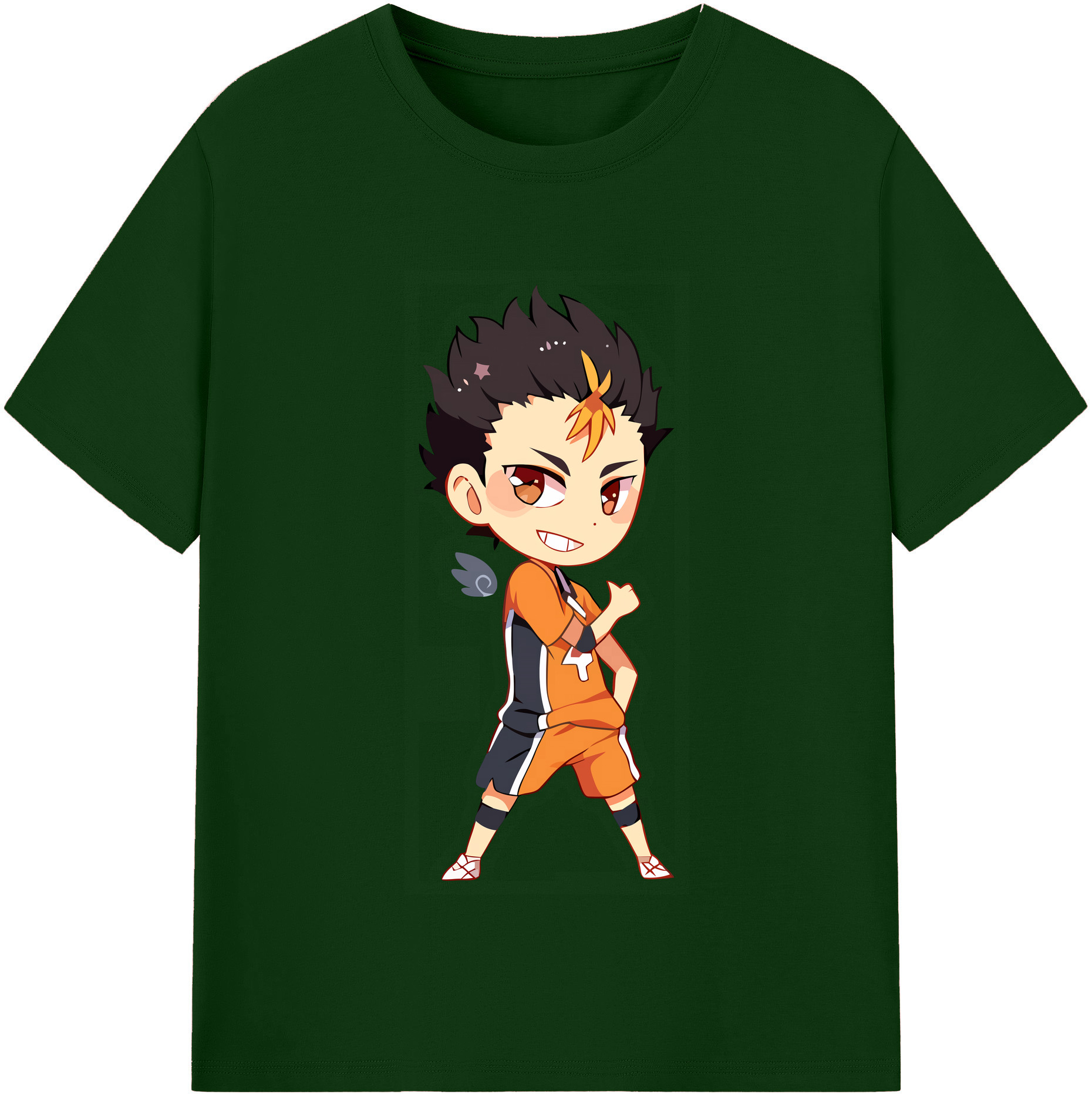 （画像用） ハイキュー!! Haikyu!! 綿100％半袖Tシャツ（フロントプリント）